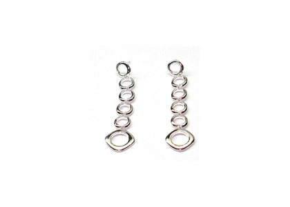 White Gold Plated | Fashion Earrings